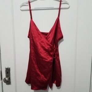 Red Wrap Camisole